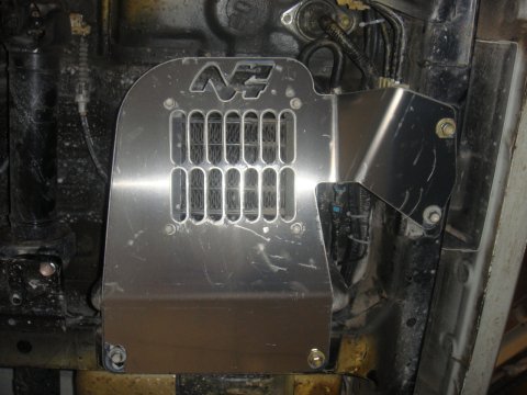 Ski de protection de radiateur de gasoil en aluminium de 6mm pour Isuzu DMax 2007-2011 N4-Offroad