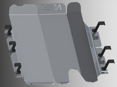 Ski de protection boîte de transfert et réservoir en aluminium de 8mm pour Toyota HZJ76 HZJ78 HZJ79 GRJ78 N4-Offroad