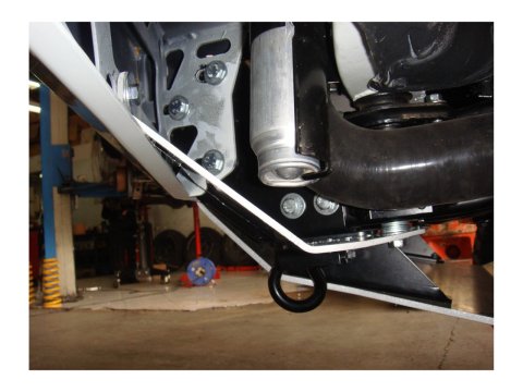 Ski de protection de bonbonne de climatisation en aluminium de 5mm pour Toyota HDJ80 N4-Offroad