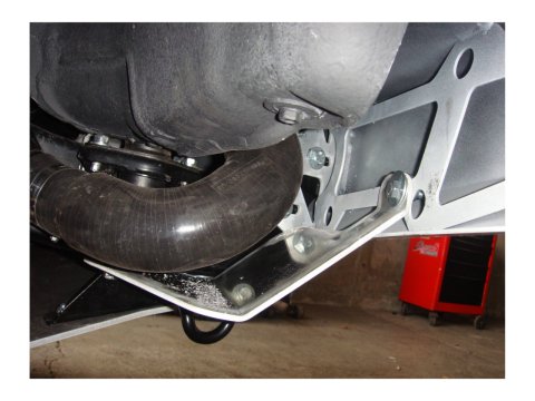 Ski de protection de tubulure d'intercooler en aluminium de 5mm pour Toyota HDJ80 N4-Offroad
