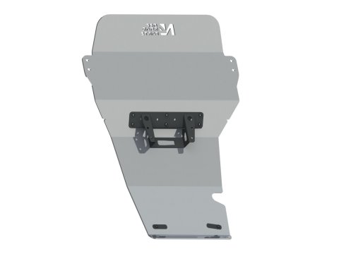Ski de protection avant en aluminium de 8mm pour Toyota VDJ200 avec pare chocs N4-Offroad
