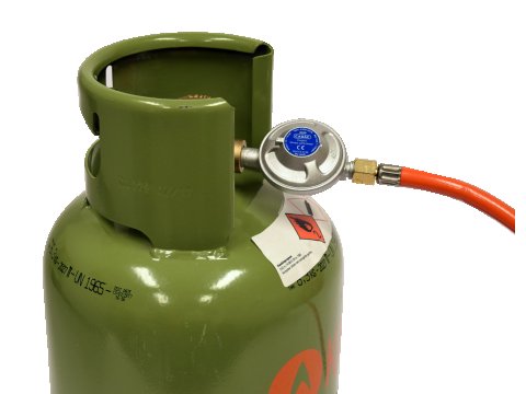 Régulateur universel CADAC 50 mbar avec tuyau 100 cm