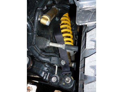 Kit de paire de sangles anti-débattement à visser 340mm N4-Offroad