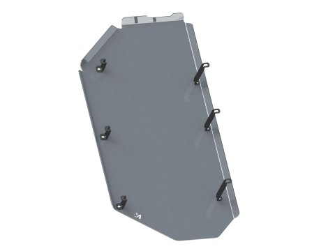 Ski de protection de réservoir en aluminium de 6mm pour Volkswagen Transporter T5 T6 T6.1 N4-Offroad