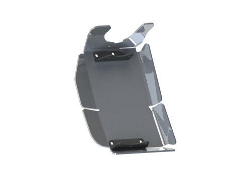 Ski de protection de pont arrière en aluminium de 6mm pour Volkswagen Caddy 4motion 2015-2020 N4-Offroad