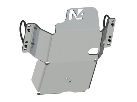 Ski protection nez de pont arrière aluminium 8mm Mercedes Sprinter W906 W907 N4-Offroad