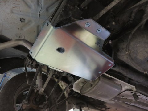 Ski protection pont arrière aluminium 6mm Dacia Duster 4x4 2013-2023 N4-Offroad