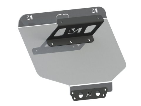 Ski protection pare chocs arrière aluminium 6mm Dacia Duster 4x4 2013-2021 sans AdBlue N4-Offroad