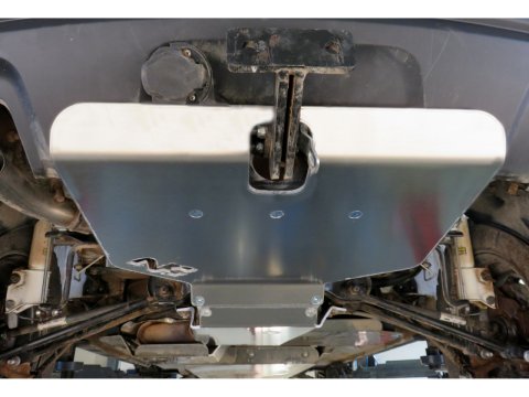 Ski protection pare chocs arrière aluminium 6mm Dacia Duster 4x4 2013-2021 sans AdBlue N4-Offroad