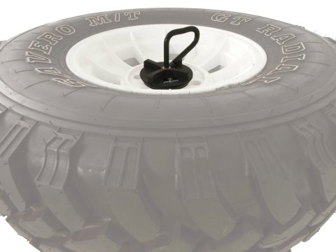 Support roue de secours sur galerie RHINORACK
