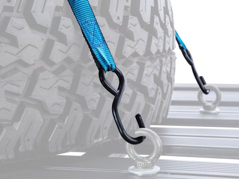 Porte roue RHINORACK pour galerie pionner (par sangle)