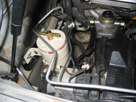 Kit de montage préfiltre Racor 500FG pour Nissan Patrol Y61 N4-Offroad