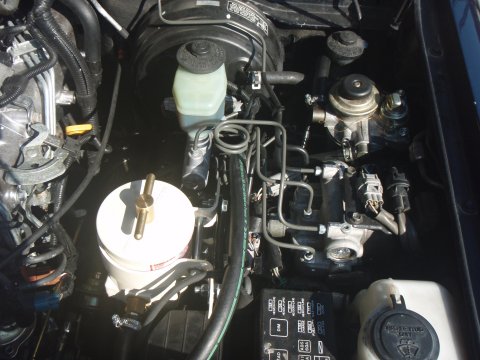 Kit de montage préfiltre Racor 500FG pour Toyota HDJ80 Avec ABS N4-Offroad