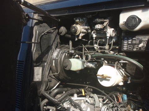 Kit de montage préfiltre Racor 500FG pour Toyota HDJ80 Avec ABS N4-Offroad