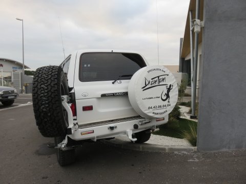 Pare Choc Arrière Kaymar Toyota HDJ80