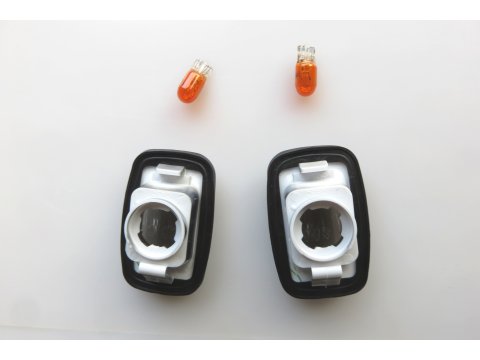 Paire de répétiteurs Fumé clignotant aile Land Cruiser HDJ80 KDJ9 HDJ100 KZJ7