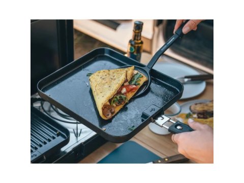 Plaque de cuisson lisse Cadac 2 Cook avec poignée amovible