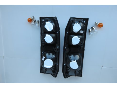 Paire feux aile arrière cristal Série 7 multifonction