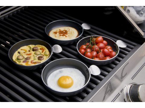 Set tapas CADAC GreenGrill - 4 petits plats Ø 12 5 cm