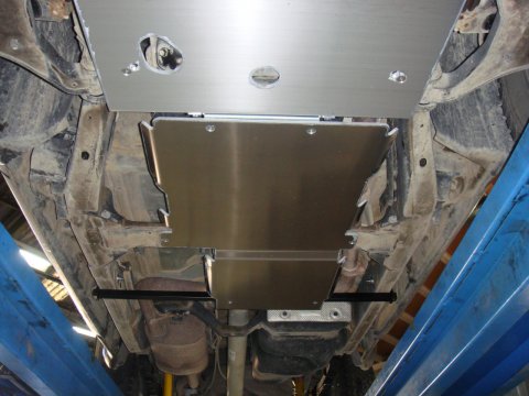 Ski de protection boîtes vitesses et transfert en aluminium de 8mm pour Nissan Navara D40 et Pathfinder R51 N4-Offroad