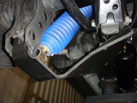 Paire de protections amortisseurs arrières en PEHD de 8mm pour Toyota VDJ200 N4-Offroad