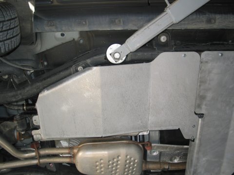 Ski de protection de réservoir en aluminium de 6mm pour Land Rover Discovery III et IV N4-Offroad