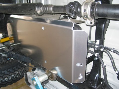 Ski de protection de réservoir en aluminium de 6mm pour Toyota Hilux Vigo et Revo N4-Offroad