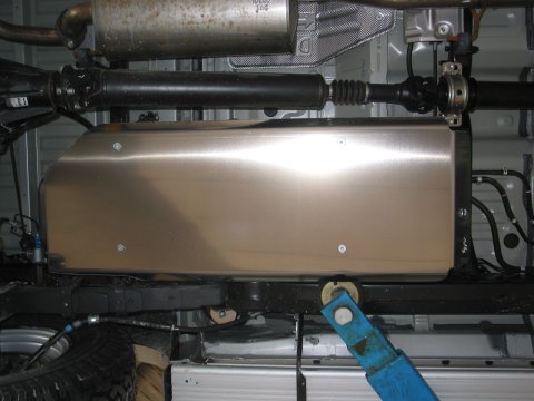 Ski de protection de réservoir en aluminium de 6mm pour Toyota Hilux Vigo et Revo N4-Offroad