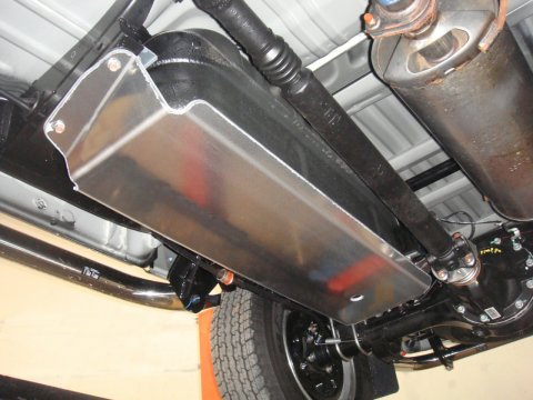 Ski de protection de réservoir en aluminium de 6mm pour Ford Ranger II et BT50 2006-2011 N4-Offroad