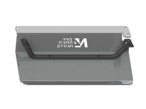 Ski de protection avant en aluminium de 8mm pour Nissan Patrol GR Y61 après 2003 N4-Offroad