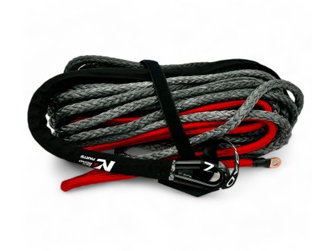 Corde synthétique de treuil 12mm x 28M N4-Offroad - Jusqu'à 6.8T