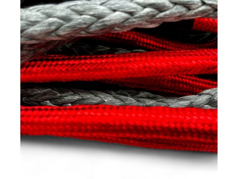 Corde synthétique de treuil 12mm x 28M N4-Offroad - Jusqu'à 6.8T