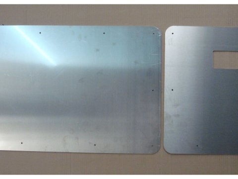 Panneaux de portes arrières en aluminium de 2.5mm pour Toyota Land Cruiser Série 7 N4-Offroad