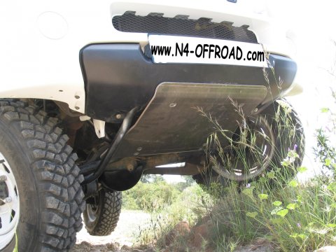 Ski de protection avant en aluminium de 8mm pour Suzuki Jimny DDIS N4-Offroad
