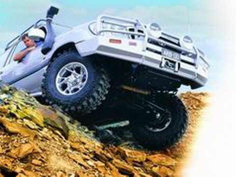 Pare chocs Winch Bar HDJ100 avant 2002