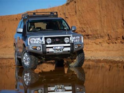 Pare chocs Winch Bar VDJ200 avec essuie phare
