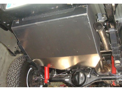 Ski de protection de réservoir supplémentaire en aluminium de 5mm pour Toyota Hilux Vigo et Revo N4-Offroad