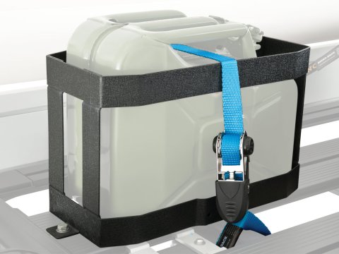 Porte jerrycan vertical RHINORACK (voir RJCH) 366x170 mm