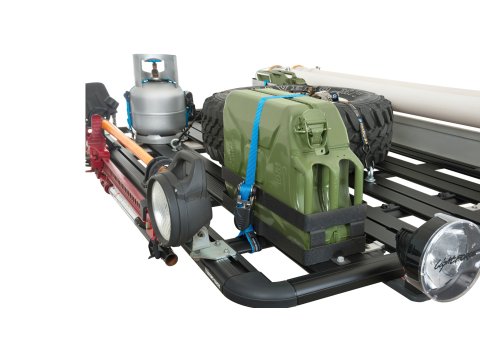 Porte jerrycan Horizontal RHINORACK 480x170 mm