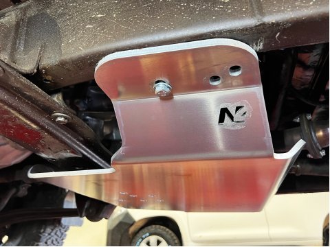 Ski de protection boîte de transfert en aluminium de 8mm pour Toyota GRJ71 HZJ71 HZJ74 N4-Offroad