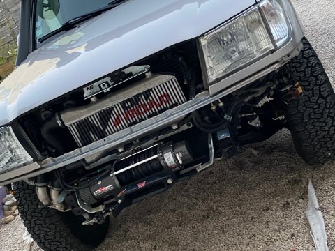 Kit intercooler frontal gros volume aluminium Toyota Land Cruiser HDJ100