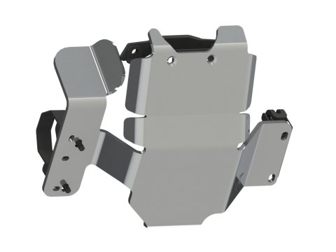 Ski protection nez pont arrière aluminium 8mm Toyota Land Cruiser Série 7 après 1999 N4-Offroad