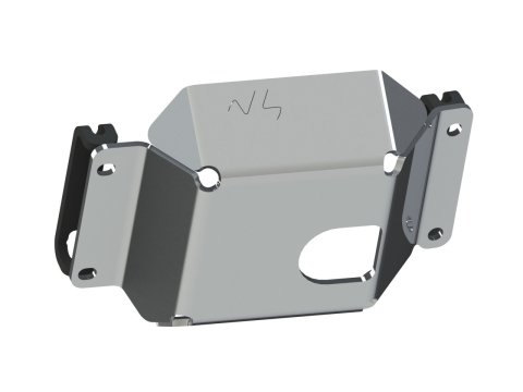 Ski protection nez pont avant aluminium 6mm Toyota Land Cruiser HDJ80 et Série 7 après 1999 N4-Offroad
