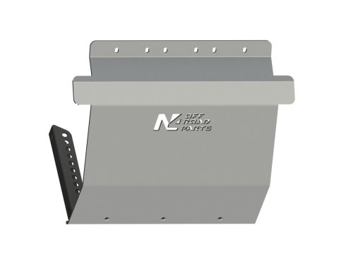 Ski de protection avant en aluminium de 8mm pour Iveco Daily 4x4 07/2014-10/2019 N4-Offroad