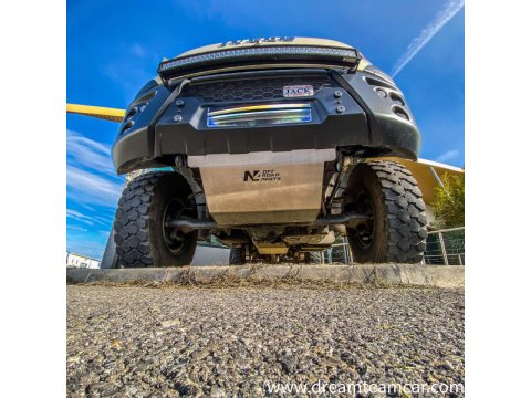 Ski de protection avant en aluminium de 8mm pour Iveco Daily 4x4 07/2014-10/2019 N4-Offroad