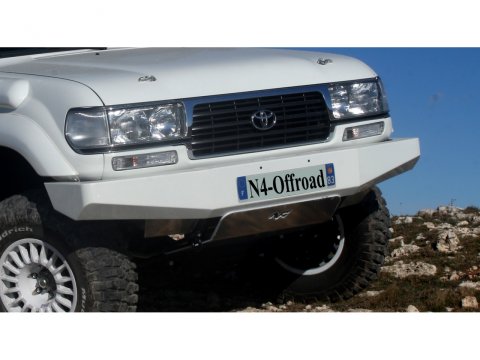 Pare-chocs avant acier Toyota HDJ80 N4-Offroad