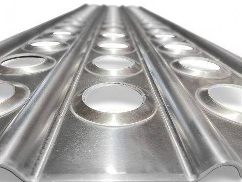 Plaques à sable en aluminium brut 150x44.4cm Outback Import - la paire