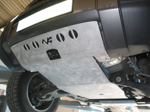 Ski de protection avant en aluminium de 8mm pour Land Rover Discovery III N4-Offroad