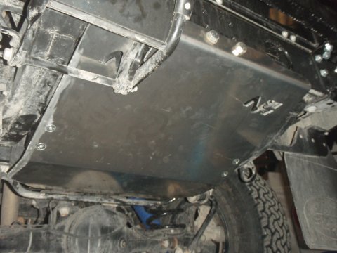 Ski de protection de réservoir en aluminium de 6mm pour Land Rover Defender 110 N4-Offroad