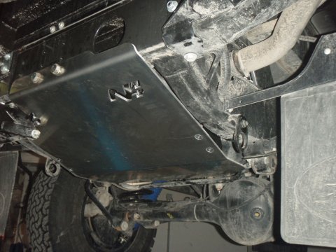 Ski de protection de réservoir en aluminium de 6mm pour Land Rover Defender 110 N4-Offroad